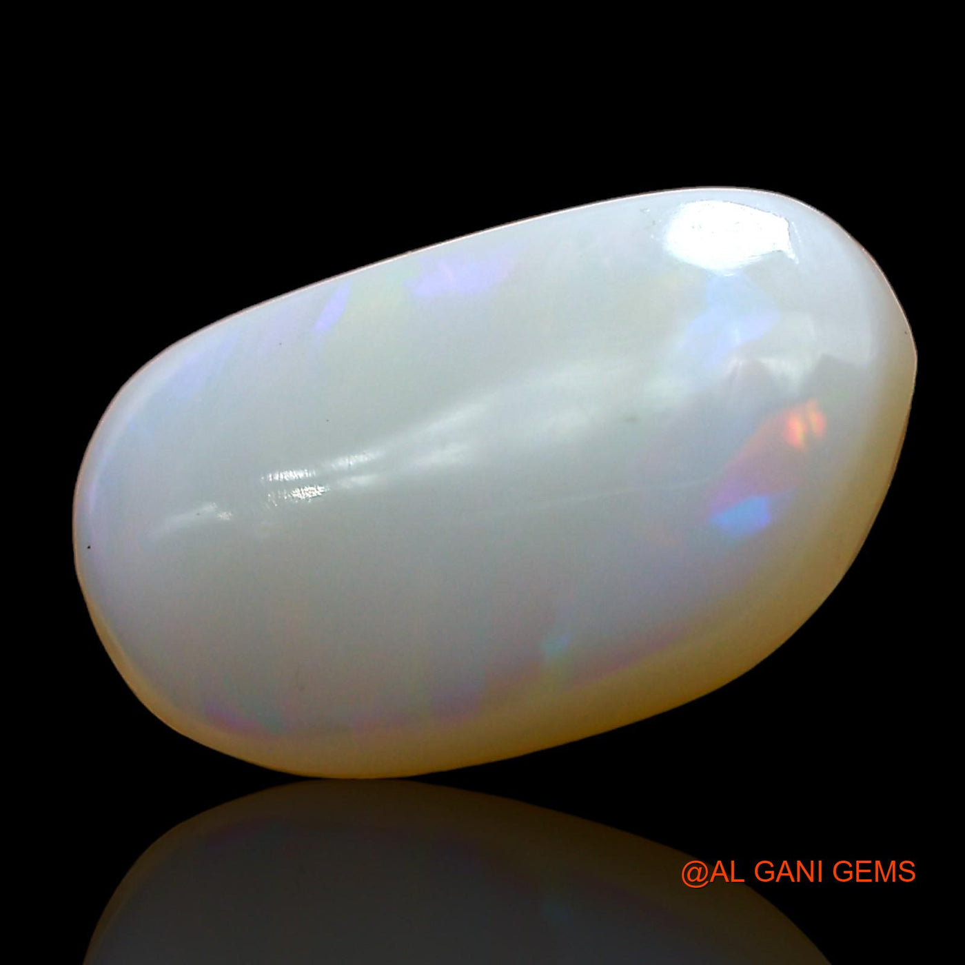3.00 Cts Natural Australian Fire Opal Fancy Cabochon Loose Gemstone For Jewelry 13x8x4 mm AD-342