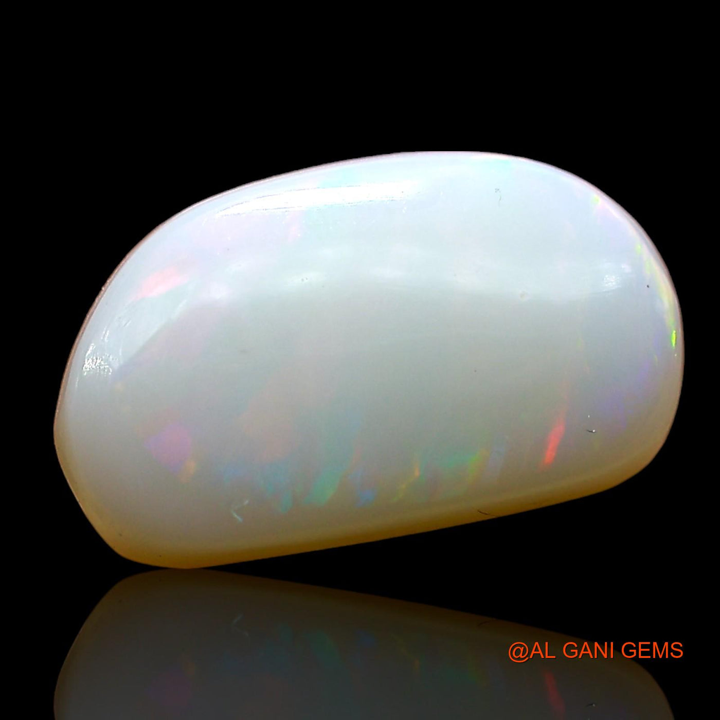 3.00 Cts Natural Australian Fire Opal Fancy Cabochon Loose Gemstone For Jewelry 13x8x4 mm AD-342