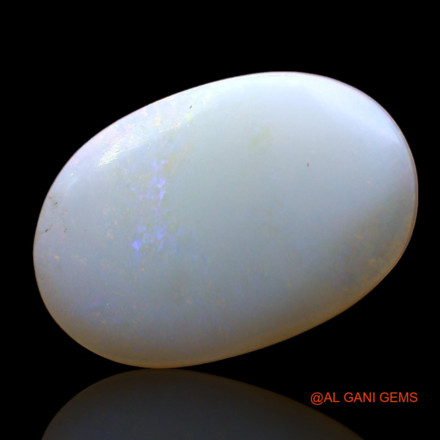 Natural Fire Opal Gemstone 2.00 Cts Loose Oval Cabochon From Australia 14x9x3 mm AD-343