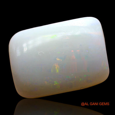 3.00 Cts Unheated Australian Fire Opal Loose Gemstone Square Cabochon Natural 12x9x3 mm AD-344
