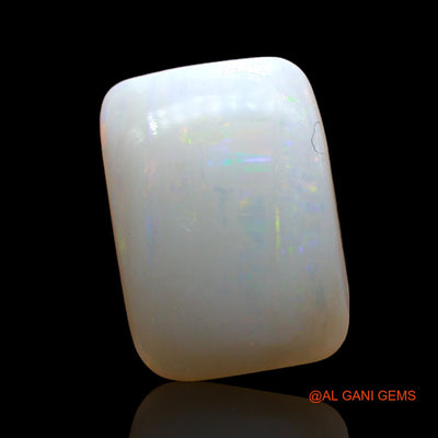 3.00 Cts Unheated Australian Fire Opal Loose Gemstone Square Cabochon Natural 12x9x3 mm AD-344