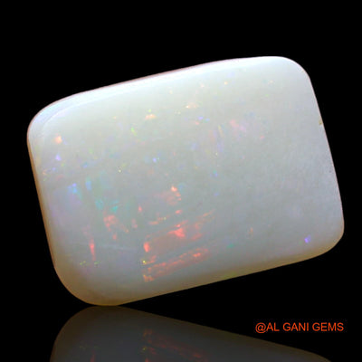 3.00 Cts Unheated Australian Fire Opal Loose Gemstone Square Cabochon Natural 12x9x3 mm AD-344