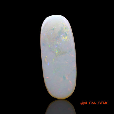 1.00 Cts Natural Australian Fire Opal Loose Gemstone Oval Cabochon 15x6x2 mm AD-346
