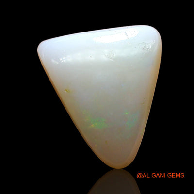 Natural Fire Opal Gemstone 3.00 Cts Loose Trillion Cabochon From Australia 12x10x4 mm AD-347