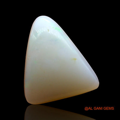Natural Fire Opal Gemstone 3.00 Cts Loose Trillion Cabochon From Australia 12x10x4 mm AD-347