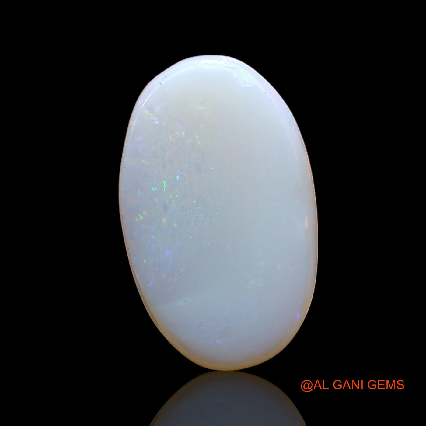 2.00 Cts Natural Australian Fire Opal Oval Cabochon Loose Gemstone For Jewelry 14x8x3 mm AD-349