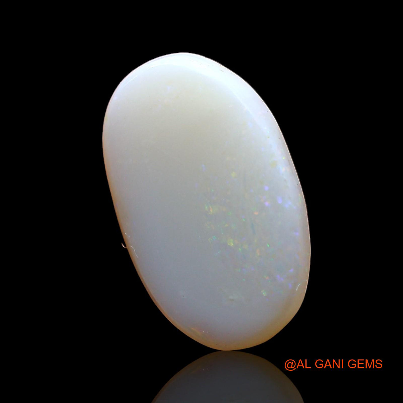 2.00 Cts Natural Australian Fire Opal Oval Cabochon Loose Gemstone For Jewelry 14x8x3 mm AD-349