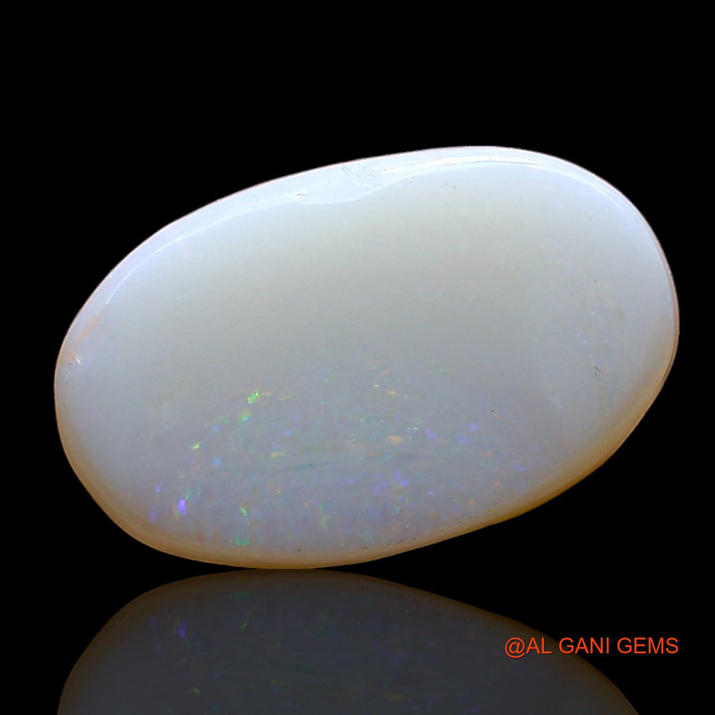 2.00 Cts Natural Australian Fire Opal Oval Cabochon Loose Gemstone For Jewelry 14x8x3 mm AD-349
