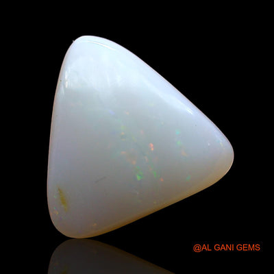 Natural Fire Opal Gemstone 2.00 Cts Loose Trillion Cabochon From Australia 11x11x4 mm AD-350