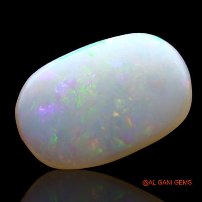 Natural Untreated Fire Opal Loose Gemstone Oval Cabochon From Australia 2.00 Cts 13x8x2 mm AD-352