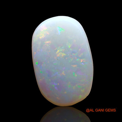Natural Untreated Fire Opal Loose Gemstone Oval Cabochon From Australia 2.00 Cts 13x8x2 mm AD-352