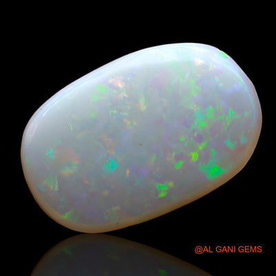 Natural Untreated Fire Opal Loose Gemstone Oval Cabochon From Australia 2.00 Cts 13x8x2 mm AD-352