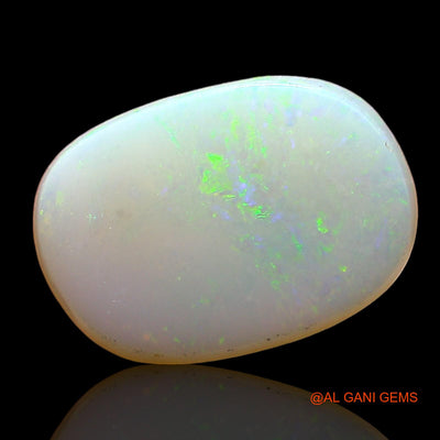 Natural Untreated Fire Opal Loose Gemstone Oval Cabochon From Australia 2.00 Cts 13x9x2 mm AD-356