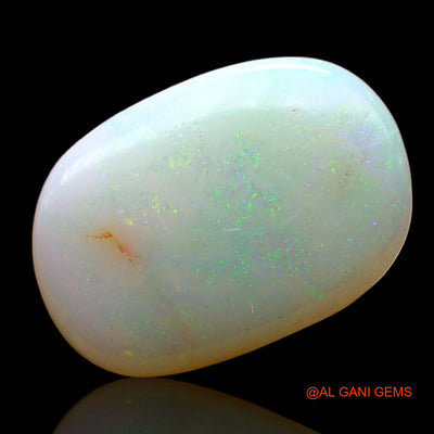 Natural Untreated Fire Opal Loose Gemstone Oval Cabochon From Australia 2.00 Cts 13x9x2 mm AD-356