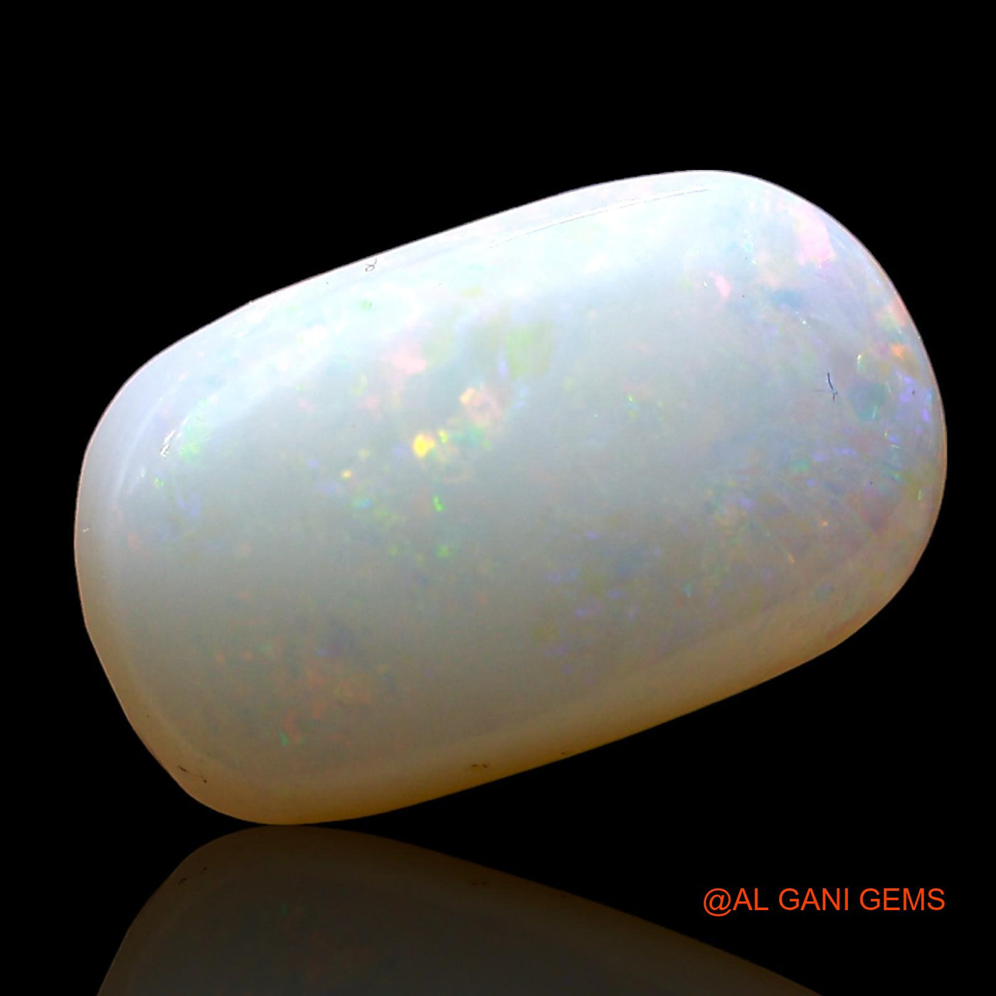 3.00 Cts Natural Australian Fire Opal Oval Cabochon Loose Gemstone For Jewelry 13x8x3 mm AD-357