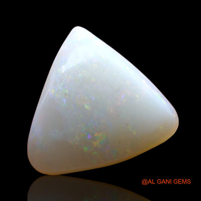 2.00 Cts Natural Australian Fire Opal Loose Gemstone Trillion Cabochon 11x11x3 mm AD-358