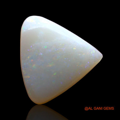2.00 Cts Natural Australian Fire Opal Loose Gemstone Trillion Cabochon 11x11x3 mm AD-358