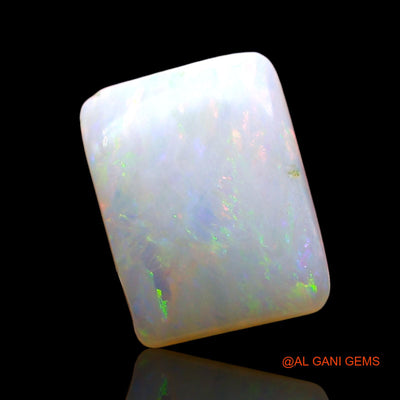 Natural Untreated Fire Opal Loose Gemstone Square Cabochon From Australia 2.00 Cts 11x8x3 mm AD-360