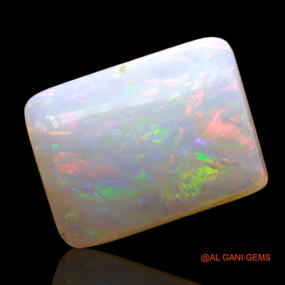 Natural Untreated Fire Opal Loose Gemstone Square Cabochon From Australia 2.00 Cts 11x8x3 mm AD-360