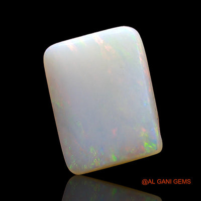 Natural Untreated Fire Opal Loose Gemstone Square Cabochon From Australia 2.00 Cts 11x8x3 mm AD-360