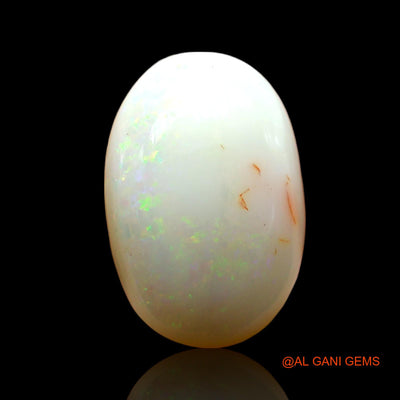 3.00 Cts Natural Australian Fire Opal Loose Gemstone Oval Cabochon 13x8x5 mm AD-362