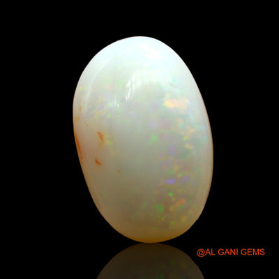 3.00 Cts Natural Australian Fire Opal Loose Gemstone Oval Cabochon 13x8x5 mm AD-362