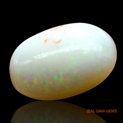 3.00 Cts Natural Australian Fire Opal Loose Gemstone Oval Cabochon 13x8x5 mm AD-362