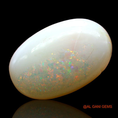 2.00 Cts Natural Australian Fire Opal Loose Gemstone Oval Cabochon 13x8x2 mm AD-364