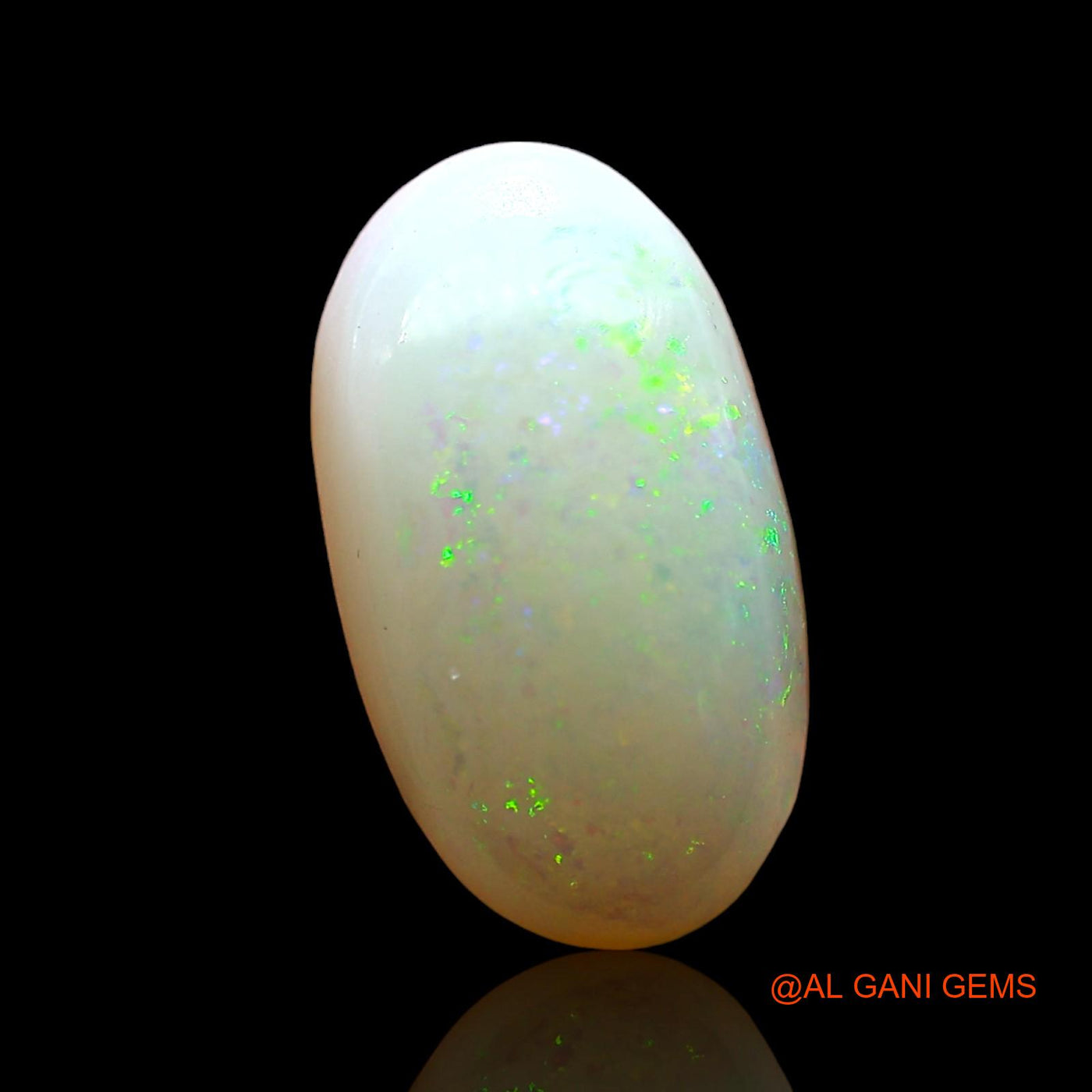 2.00 Cts Natural Australian Fire Opal Loose Gemstone Oval Cabochon 13x7x3 mm AD-365