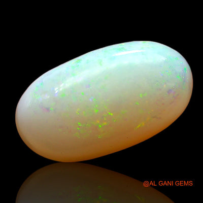 2.00 Cts Natural Australian Fire Opal Loose Gemstone Oval Cabochon 13x7x3 mm AD-365