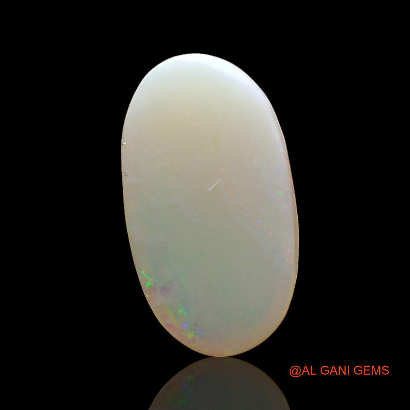 2.00 Cts Natural Australian Fire Opal Loose Gemstone Oval Cabochon 13x7x3 mm AD-365