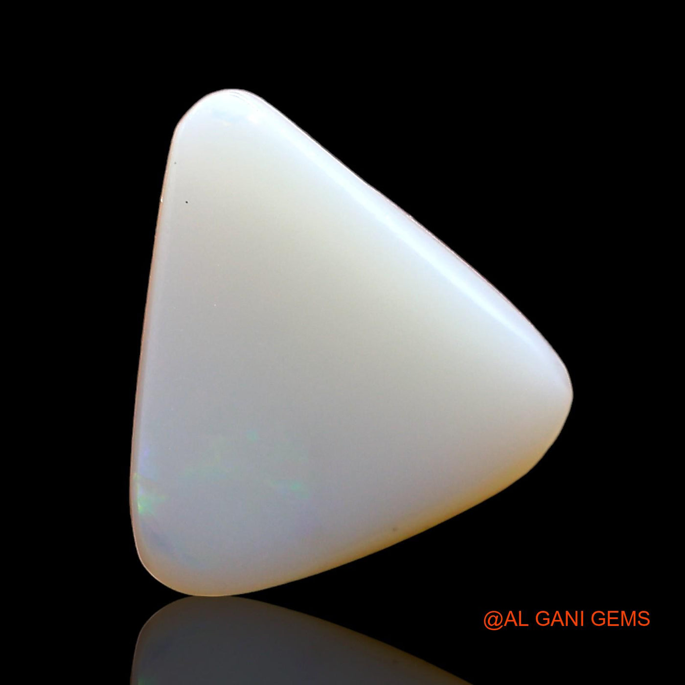 2.00 Cts Natural Australian Fire Opal Loose Gemstone Trillion Cabochon 12x11x3 mm AD-366