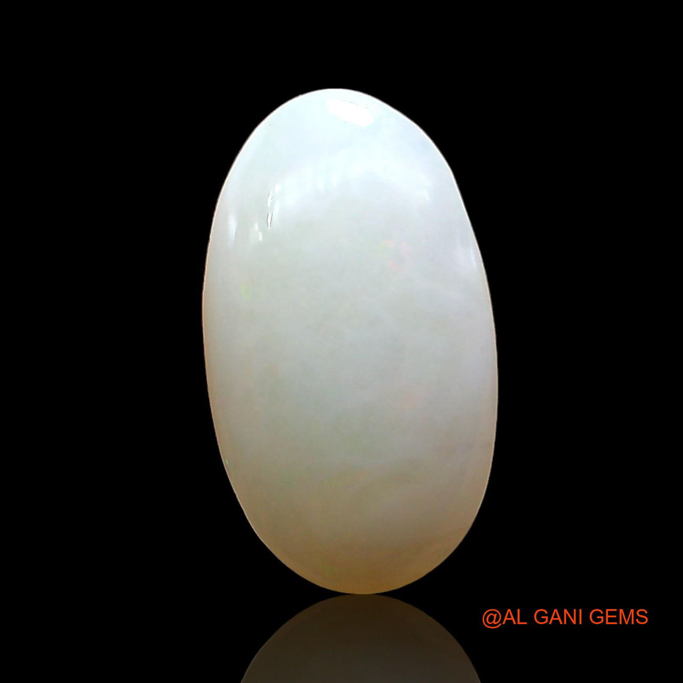 3.00 Cts Unheated Australian Fire Opal Loose Gemstone Oval Cabochon Natural 14x8x4 mm AD-367