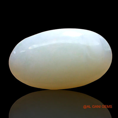 3.00 Cts Unheated Australian Fire Opal Loose Gemstone Oval Cabochon Natural 14x8x4 mm AD-367
