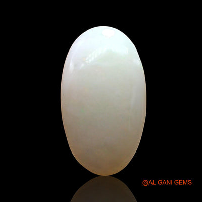 3.00 Cts Unheated Australian Fire Opal Loose Gemstone Oval Cabochon Natural 14x8x4 mm AD-367