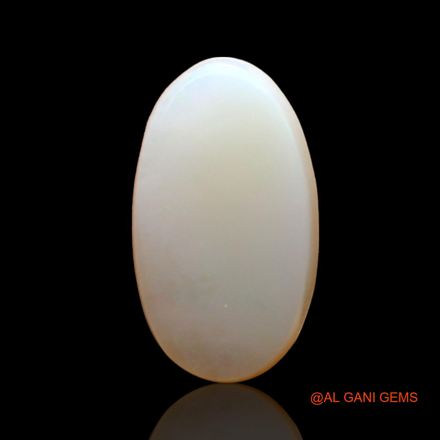 3.00 Cts Unheated Australian Fire Opal Loose Gemstone Oval Cabochon Natural 14x8x4 mm AD-367