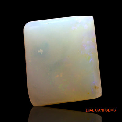 2.00 Cts Natural Australian Fire Opal Loose Gemstone Square Cabochon 11x9x3 mm AD-369
