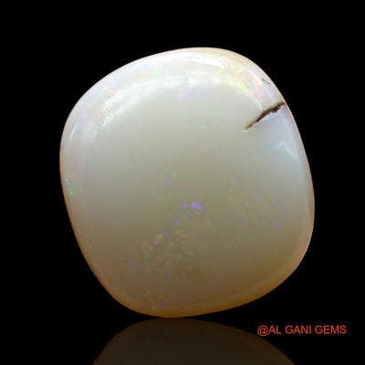 Natural Untreated Fire Opal Loose Gemstone Oval Cabochon From Australia 3.00 Cts 11x10x4 mm AD-372