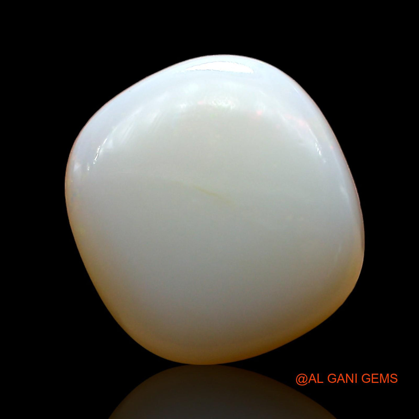 Natural Untreated Fire Opal Loose Gemstone Oval Cabochon From Australia 3.00 Cts 11x10x4 mm AD-372