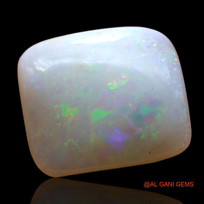 2.00 Cts Natural Australian Fire Opal Loose Gemstone Square Cabochon 10x9x3 mm AD-375
