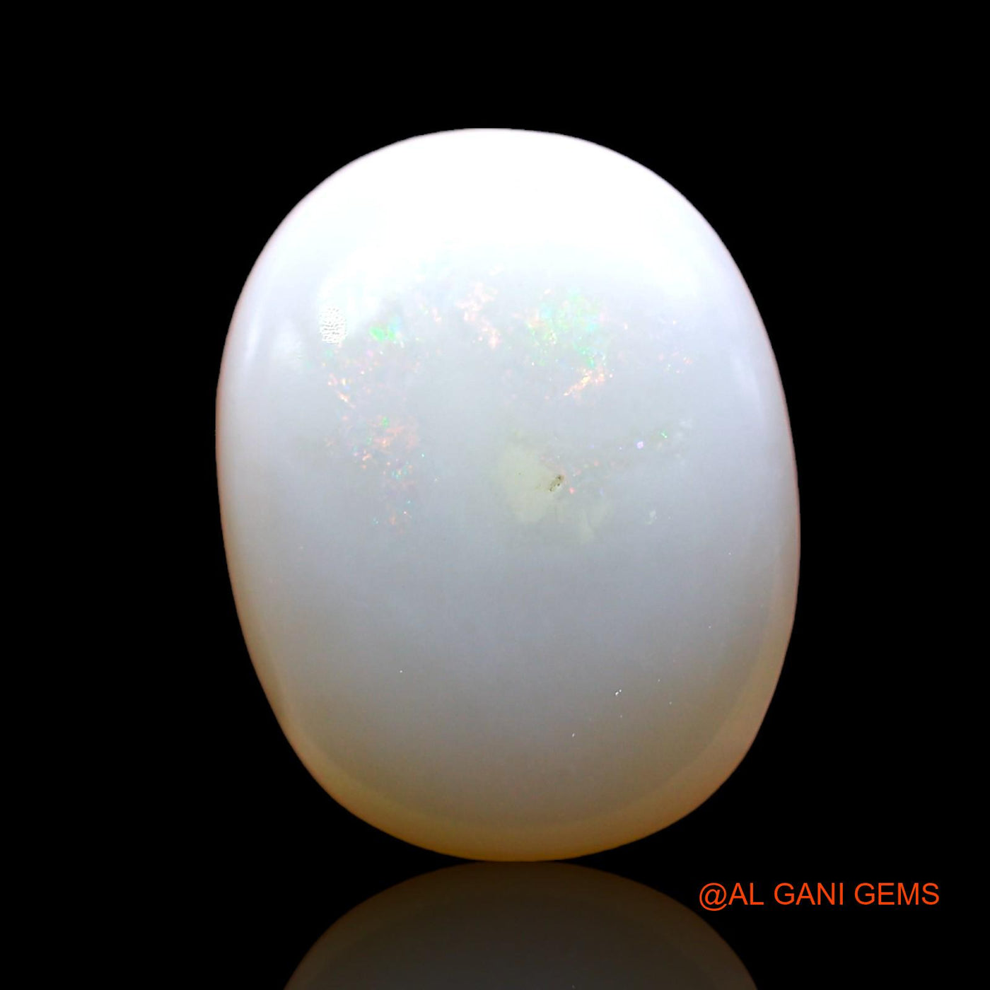2.00 Cts Natural Australian Fire Opal Oval Cabochon Loose Gemstone For Jewelry 12x9x3 mm AD-376