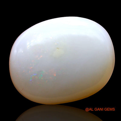 2.00 Cts Natural Australian Fire Opal Oval Cabochon Loose Gemstone For Jewelry 12x9x3 mm AD-376