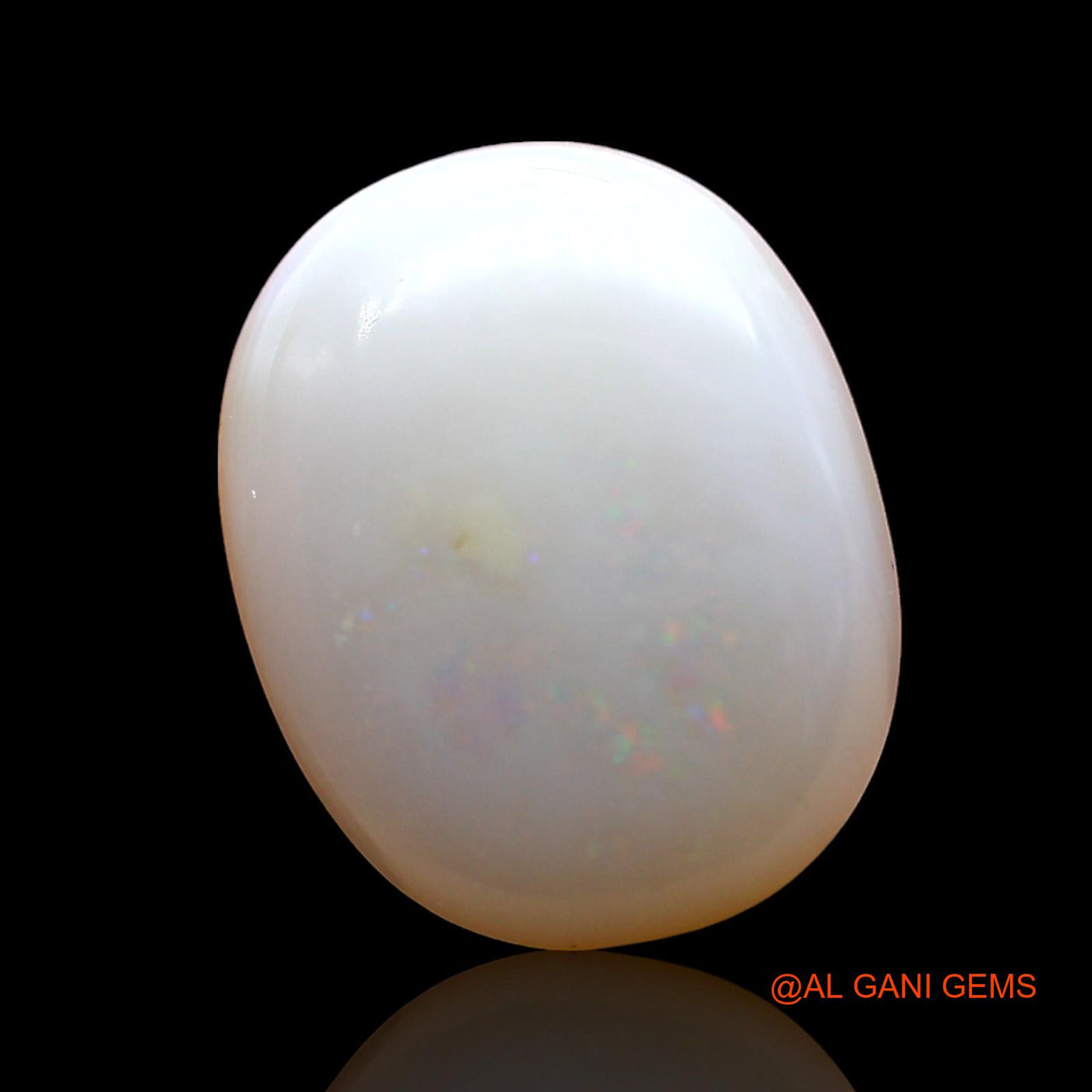 2.00 Cts Natural Australian Fire Opal Oval Cabochon Loose Gemstone For Jewelry 12x9x3 mm AD-376