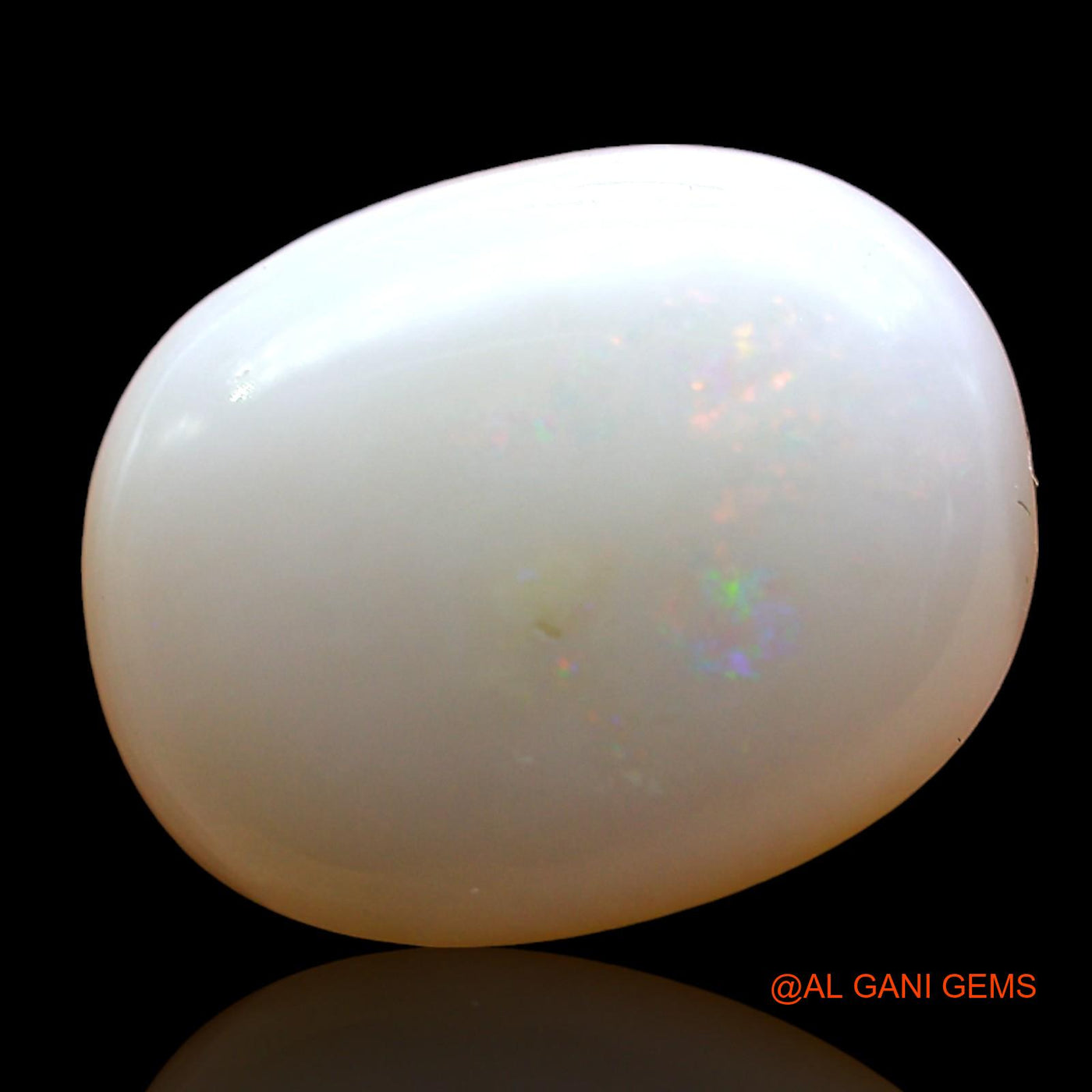 2.00 Cts Natural Australian Fire Opal Oval Cabochon Loose Gemstone For Jewelry 12x9x3 mm AD-376