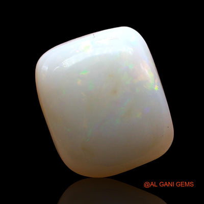 Natural Untreated Fire Opal Loose Gemstone Square Cabochon From Australia 3.00 Cts 11x9x4 mm AD-377