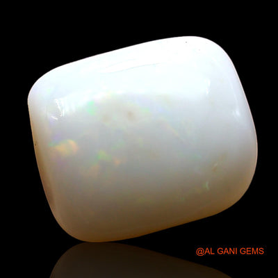 Natural Untreated Fire Opal Loose Gemstone Square Cabochon From Australia 3.00 Cts 11x9x4 mm AD-377