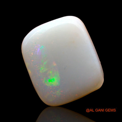 Natural Untreated Fire Opal Loose Gemstone Square Cabochon From Australia 3.00 Cts 11x9x4 mm AD-377