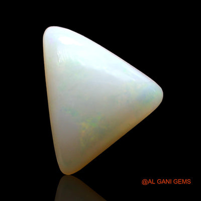 2.00 Cts Natural Australian Fire Opal Loose Gemstone Trillion Cabochon 11x9x4 mm AD-378