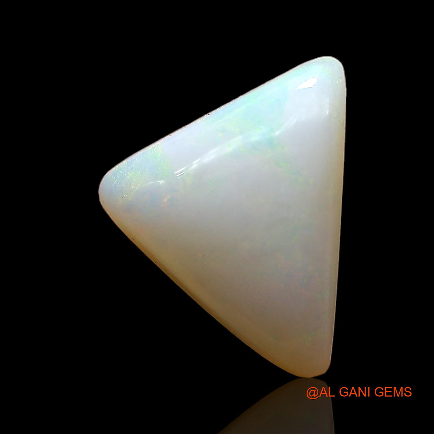 2.00 Cts Natural Australian Fire Opal Loose Gemstone Trillion Cabochon 11x9x4 mm AD-378