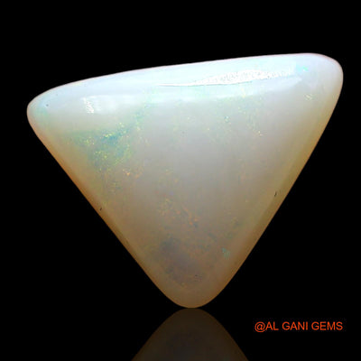 2.00 Cts Natural Australian Fire Opal Loose Gemstone Trillion Cabochon 11x9x4 mm AD-378